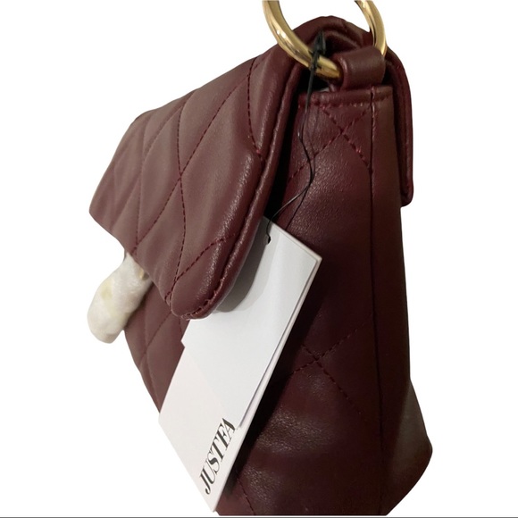 Just fab handbag Color maroon - Picture 5 of 6